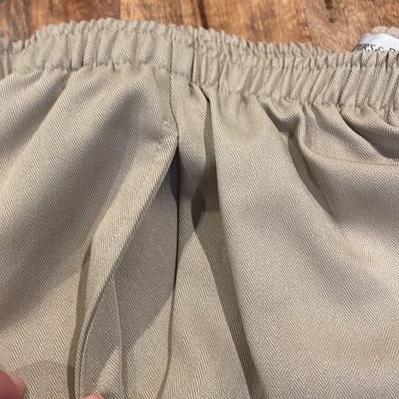 Drawers and Damons size Small beige elastic waist pant brand new - Picture 6 of 7